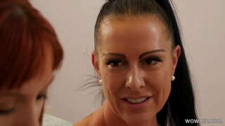 Mature Lesbian Abahlobo Ukwabelana Ngesondo Okokuqala