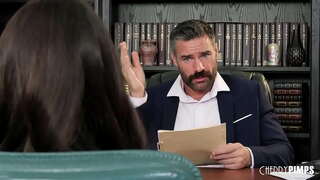 Όλα τα φυσικά βυζιά μελαχρινή μωρό Άλισον Rey δεν μπορεί να σταματήσει να χτυπάει το αφεντικό! Είναι ξεκάθαρο ότι θέλει να την γαμήσω πάνω στο γραφείο και του δίνει μια πίπα για να πετύχουμε αυτή τη συνέντευξη! Νέα Σειρά Τυριών από Cherrypimps